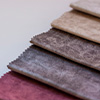 Suede and artificial leather fabric